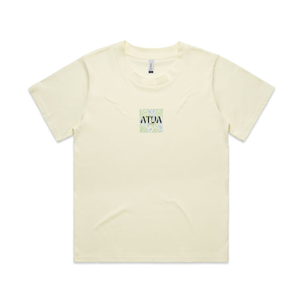 Blue Flora Womens Tee Thumbnail